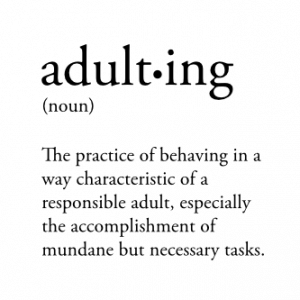 Adulting definition