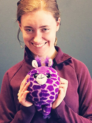Amberlee of CLE Denver loves stuffed animals!