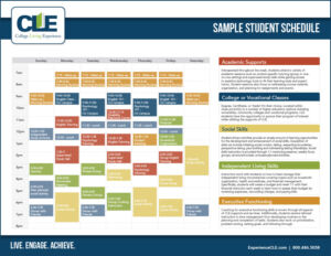 Student Sample Schedule