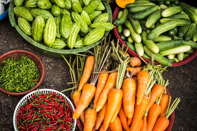 Vegetables farms