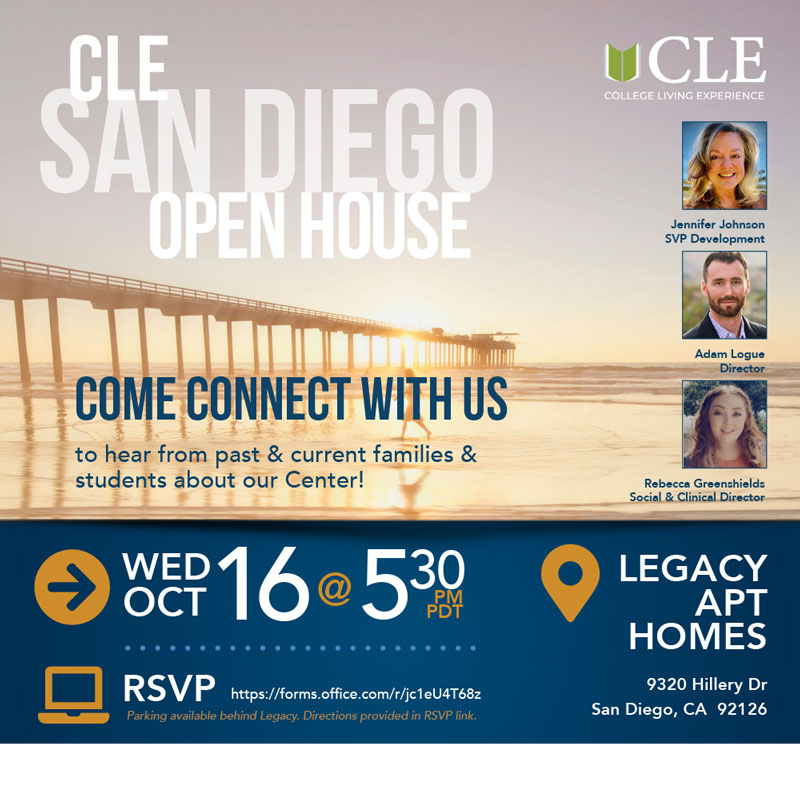 CLE San Diego Open House Oct 15 2024