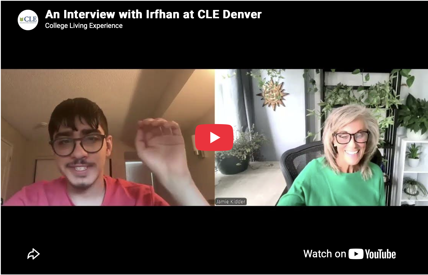 An Interview with Irhfan at CLE Denver
