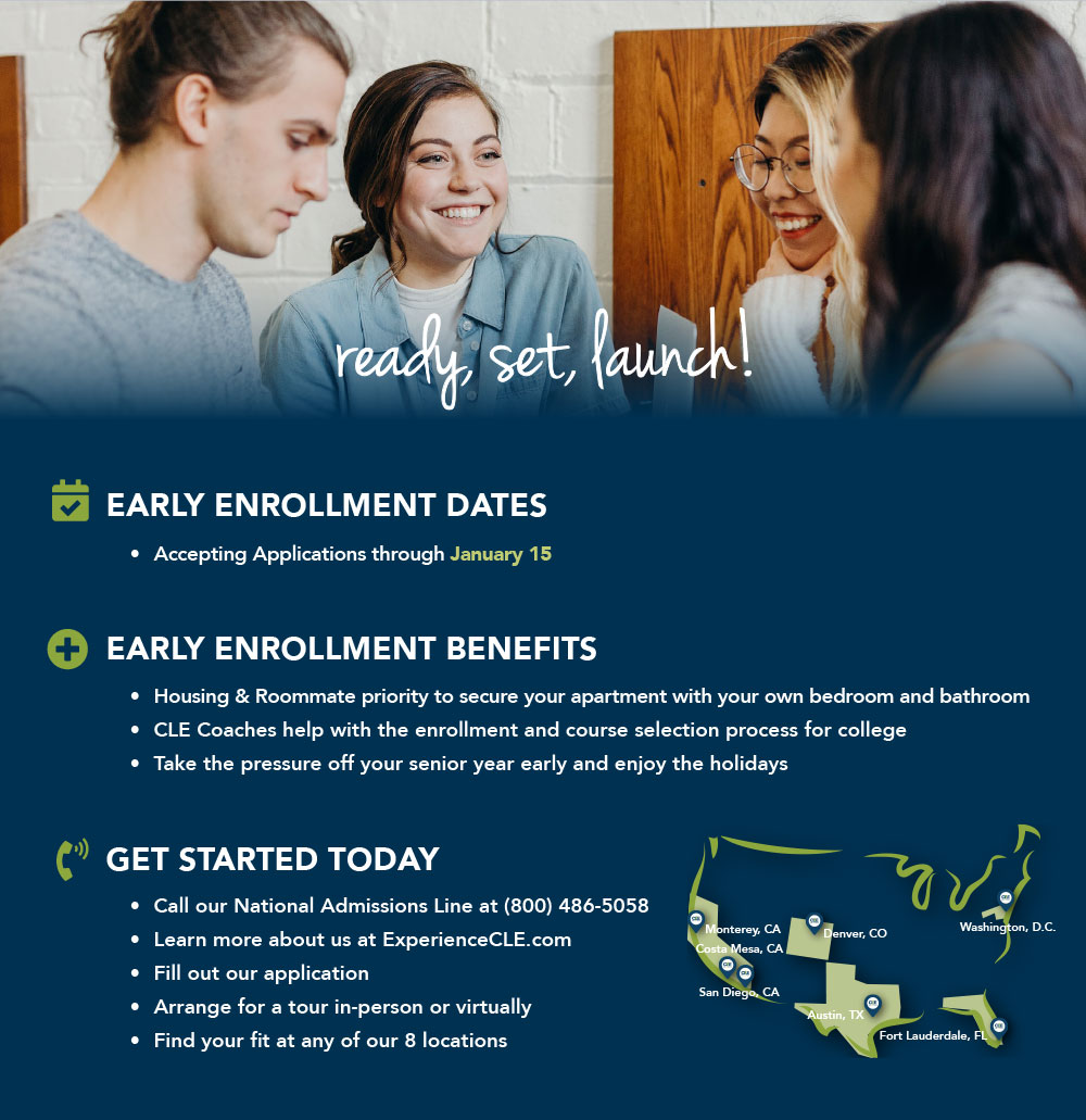 Fall Early Enrollment for CLE