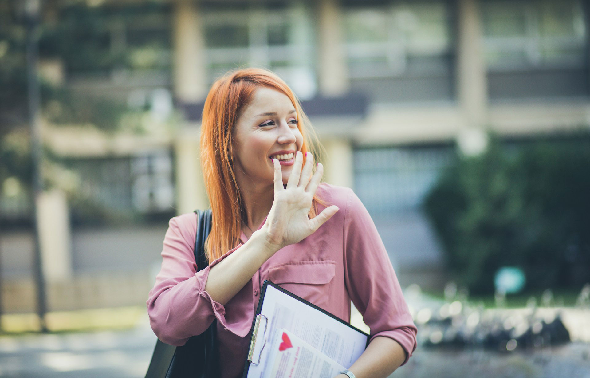 Saying goodbye and going separate ways